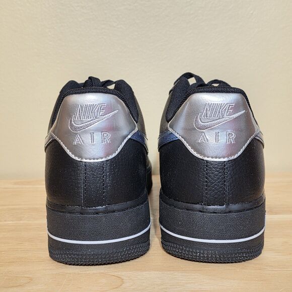 Nike Air Force 1 \'07 Low Black Blue Lightning Grey FD0654-001 Men\'s Size 12 main image 8